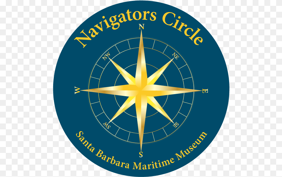 Navigators Circle Logo Montshire Museum Of Science, Compass, Cross, Symbol, Disk Png