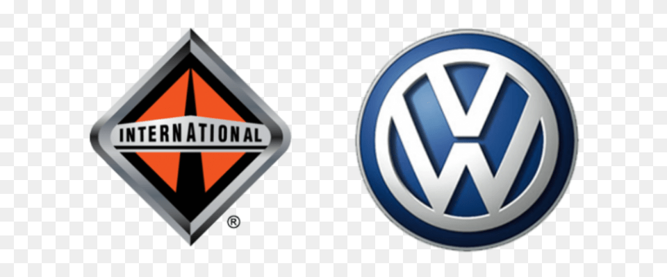 Navistar Volkswagen Forge Global Partnership Truck Alliance, Logo, Emblem, Symbol, Badge Free Transparent Png