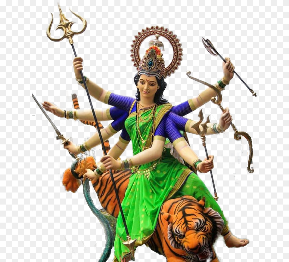 Navratri Banner Background Hd, Person, Clothing, Costume, Adult Png Image