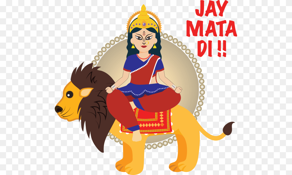 Navratri Stickers Messages Sticker 5 Invitation Card For Navratri Puja, Adult, Person, Female, Woman Png