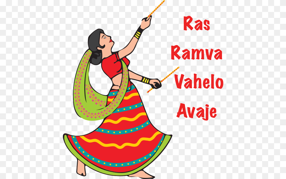 Navratri Stickers Messages Sticker 9 Illustration, Dancing, Leisure Activities, Person, Adult Png Image