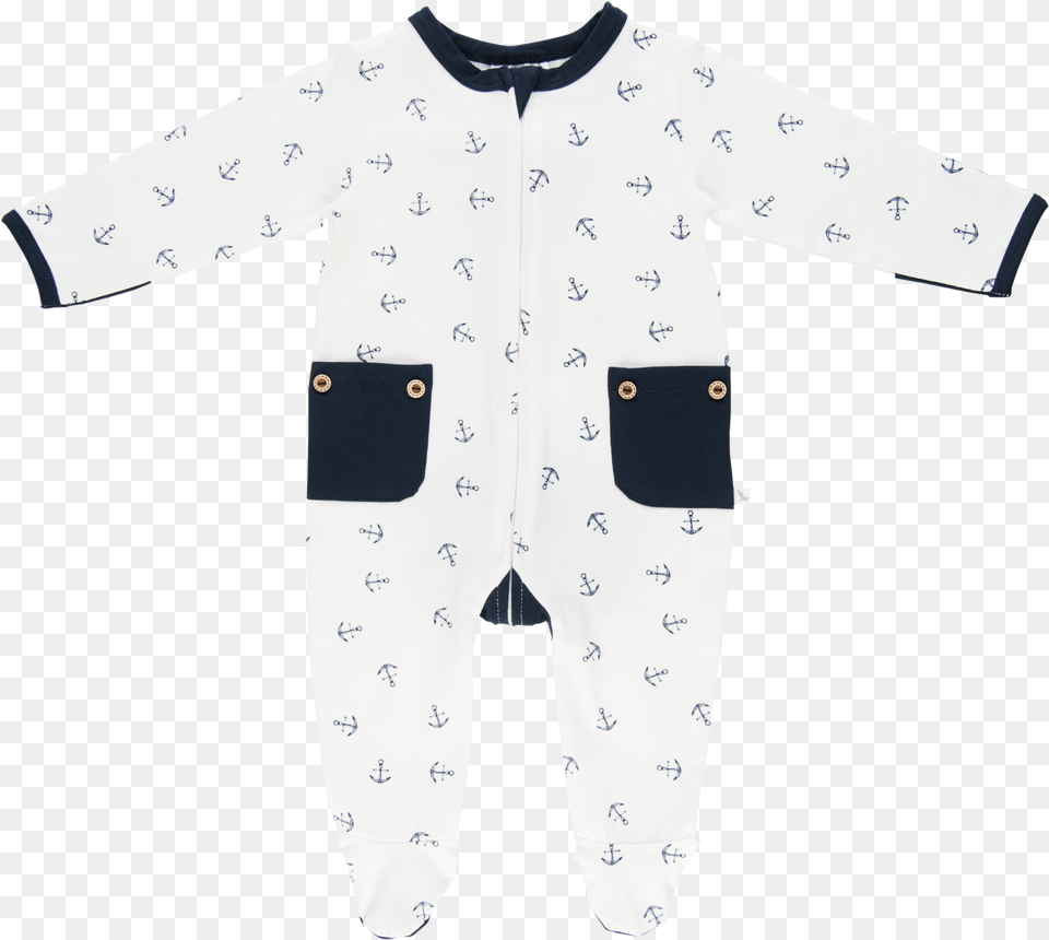 Navy Anchor Airplane, Clothing, Pajamas, Blouse Free Transparent Png