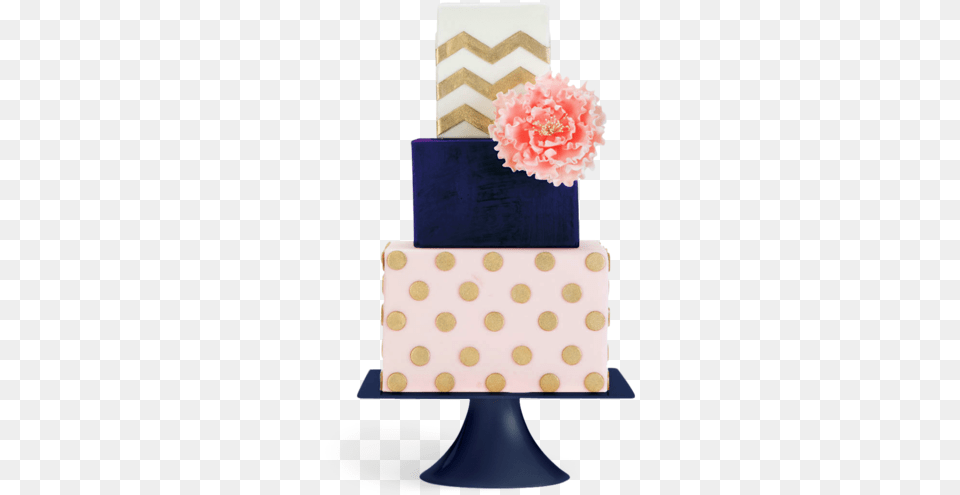 Navy And Gold Sweet 16 Cakes, Cake, Dessert, Food, Birthday Cake Free Png