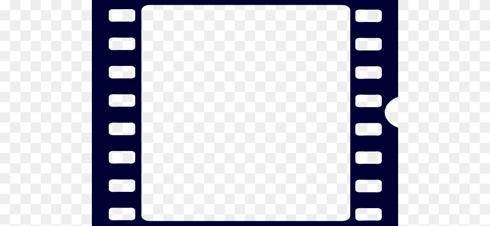 Navy Blue Film Strip Clip Arts Page, Text Free Png Download