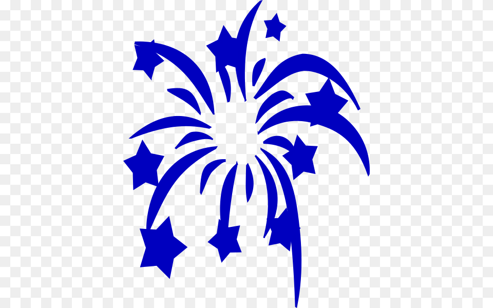 Navy Blue Fireworks Clip Art, Pattern, Plant, Symbol Png