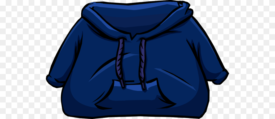 Navy Blue Hoodie Club Penguin Black Hoodie, Clothing, Hood, Knitwear, Sweater Free Png