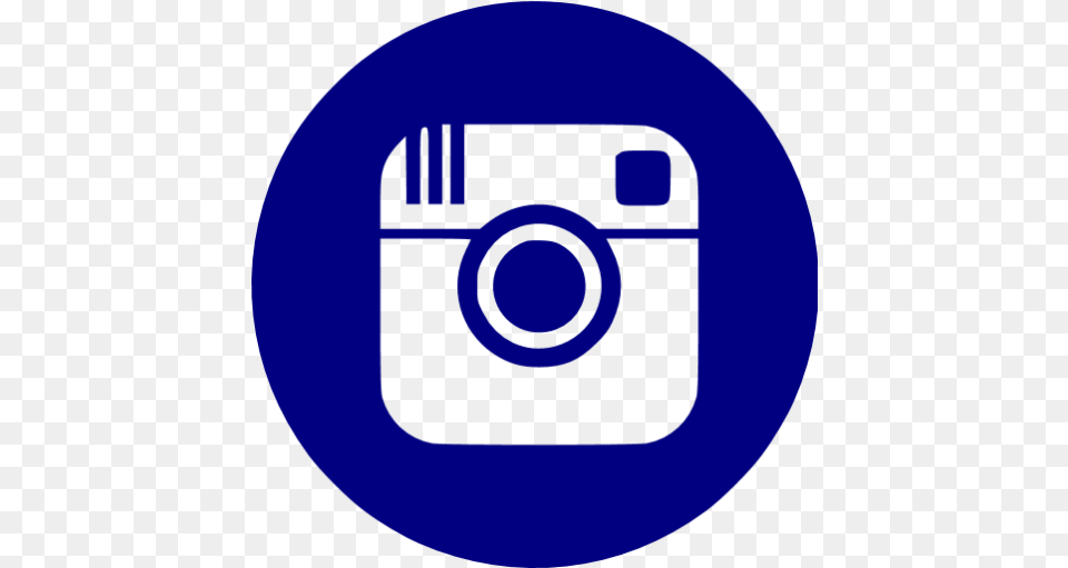 Navy Blue Instagram 4 Icon Navy Blue Social Icons Instagram Icon Blue Jpg, Electronics, Disk, Camera, Photography Free Transparent Png