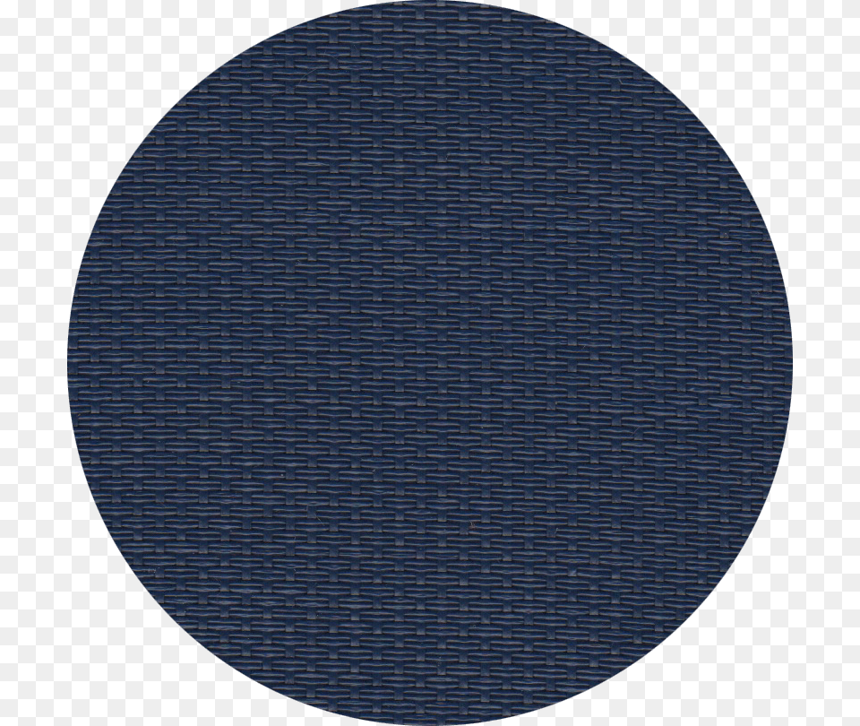 Navy Blue Mesh Swatch Circle, Home Decor, Linen, Rug, Texture Free Png Download