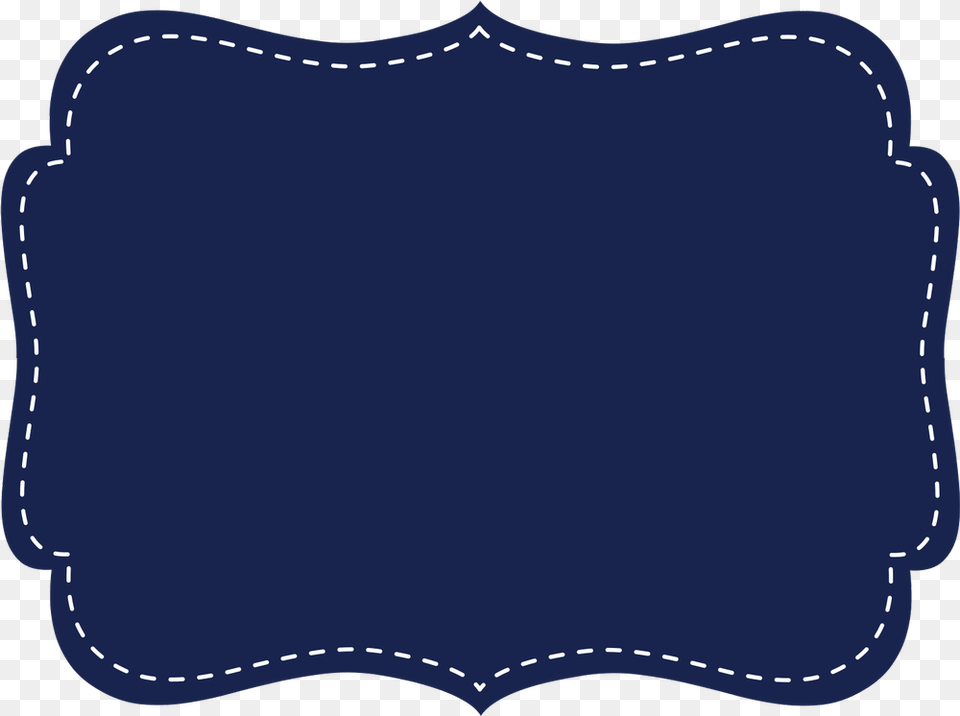 Navy Clipart Frame Clipart Navy Blue Frame, Home Decor, Cushion Free Transparent Png
