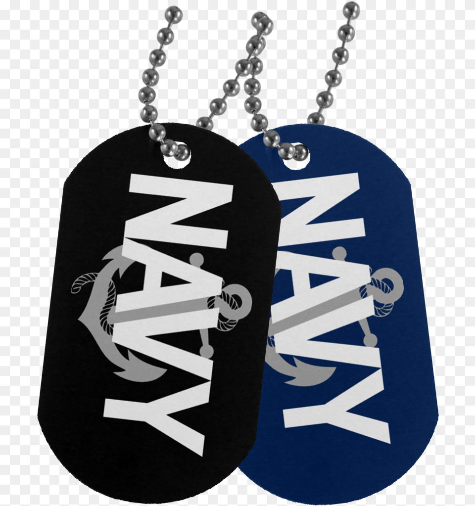 Navy Dog Tags Pendant, Accessories, Jewelry, Necklace Png Image