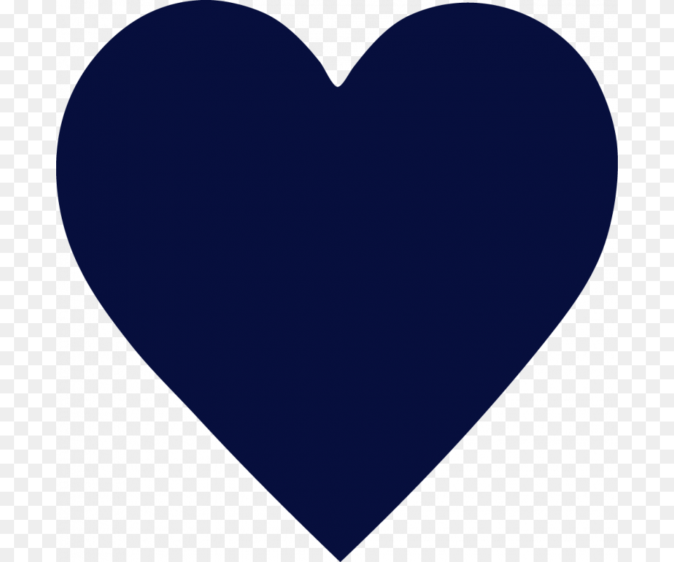 Navy Heart Navy Blue Heart Free Png
