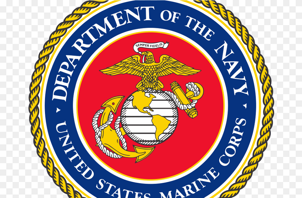 Navy Logo Vector Marine Corps, Badge, Emblem, Symbol, Animal Free Transparent Png