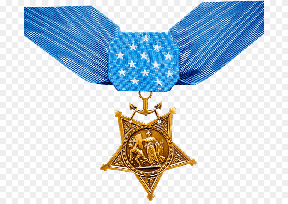 Navy Medal Of Honor, Badge, Logo, Symbol, Gold Free Transparent Png