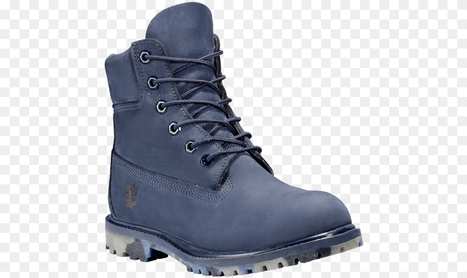 Navy Nubuck Mono With Watercolor Outsole Timberland Chilmark Blue, Clothing, Footwear, Shoe, Boot Free Png