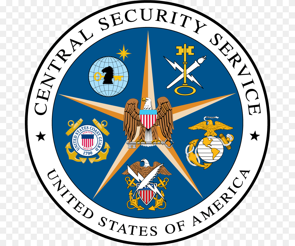 Navy Seal Clipart At Getdrawings Central Security Service, Emblem, Symbol, Logo, Badge Png Image