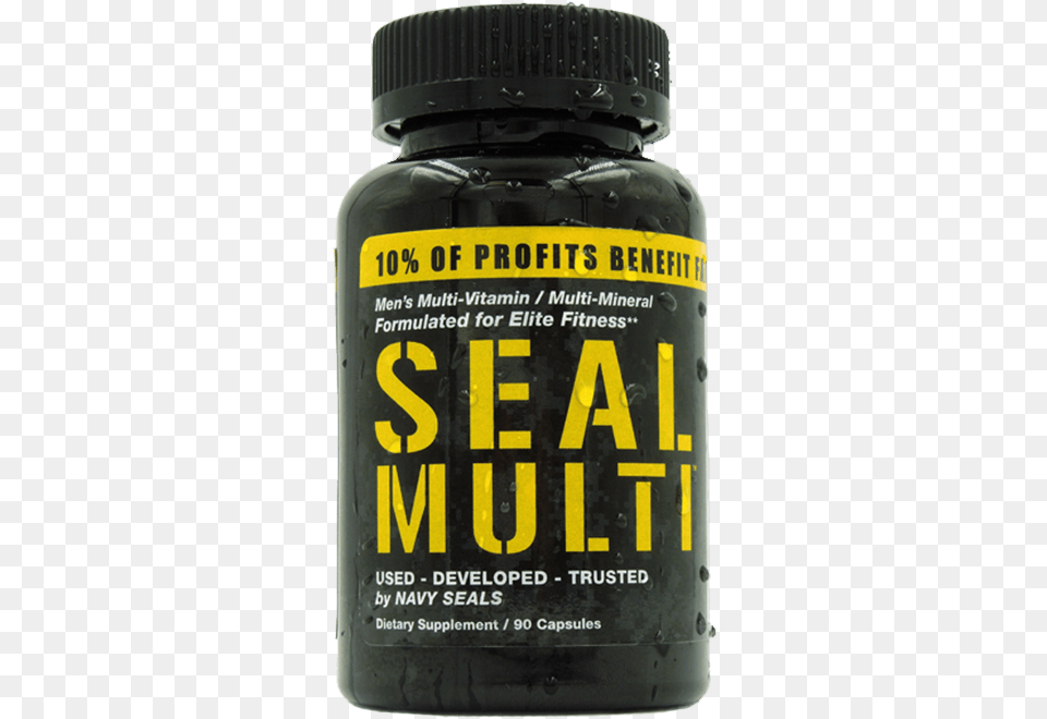Navy Seal Multi Vitamine, Bottle, Ink Bottle, Can, Tin Free Png Download