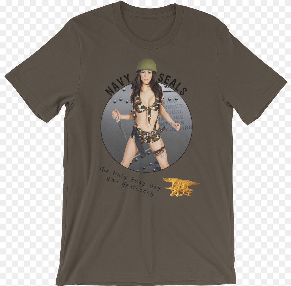 Navy Seal Pinup Girl T Shirt Phish Bakers Dozen Tshirt Donut Not Tickets Ptbm York, Clothing, T-shirt, Adult, Female Free Transparent Png