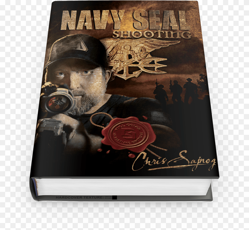 Navy Seal Shooting Hb Book Cover, Publication, Adult, Male, Man Png