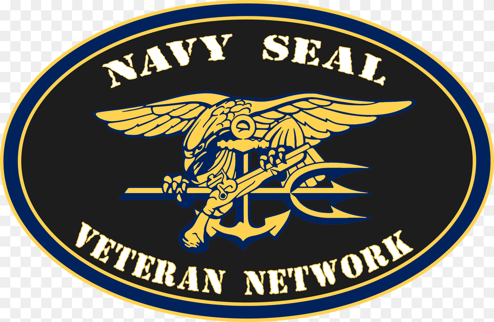 Navy Seal Veteran Network Special Warfare Insignia, Emblem, Symbol, Logo, Animal Free Png Download