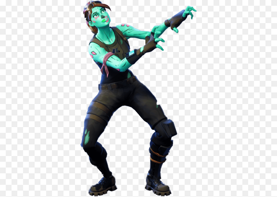 Nazgul Ghoul Trooper Fortnite Ghoul Trooper Full Ghoul Trooper, Clothing, Costume, Person, Book Free Transparent Png