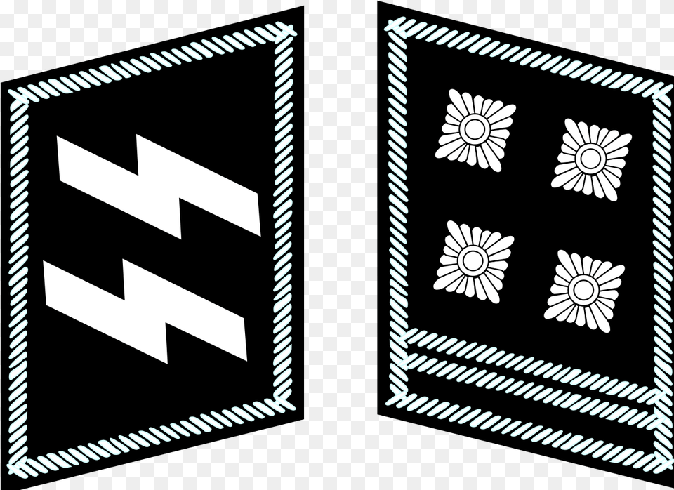 Nazi Collar Tabs Ranks Insignia Ss, Animal, Bird, Home Decor, Pattern Png Image