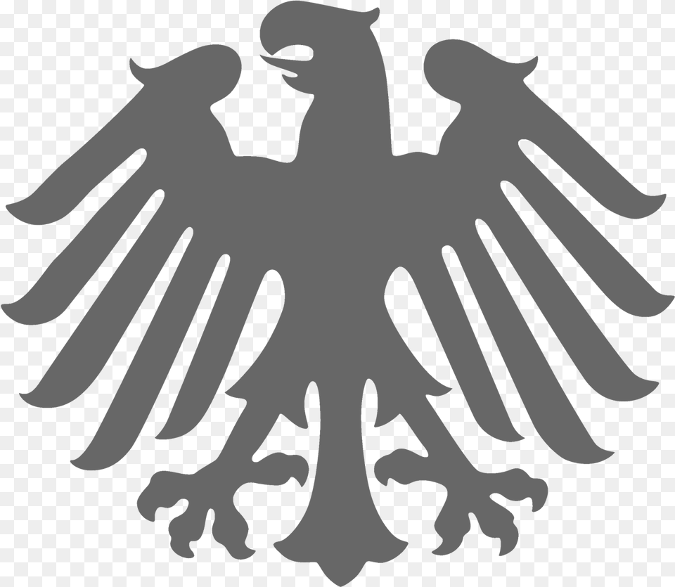 Nazi Eagle Bundesrat, Stencil, Emblem, Symbol Free Png