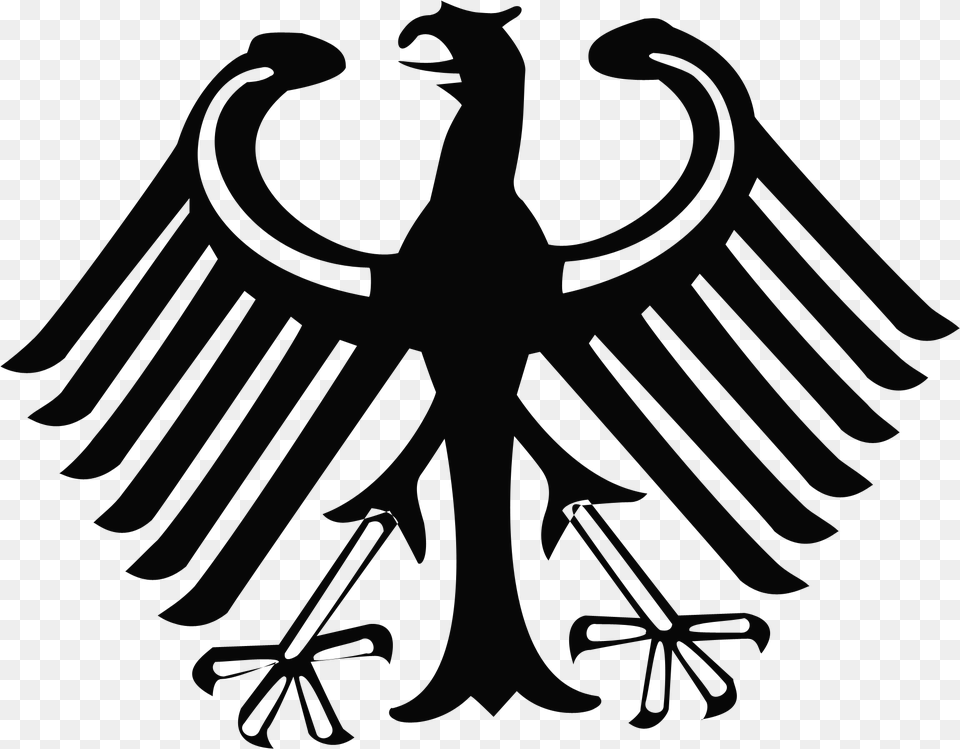 Nazi Eagle German Eagle Transparent, Emblem, Symbol, Cross Png Image
