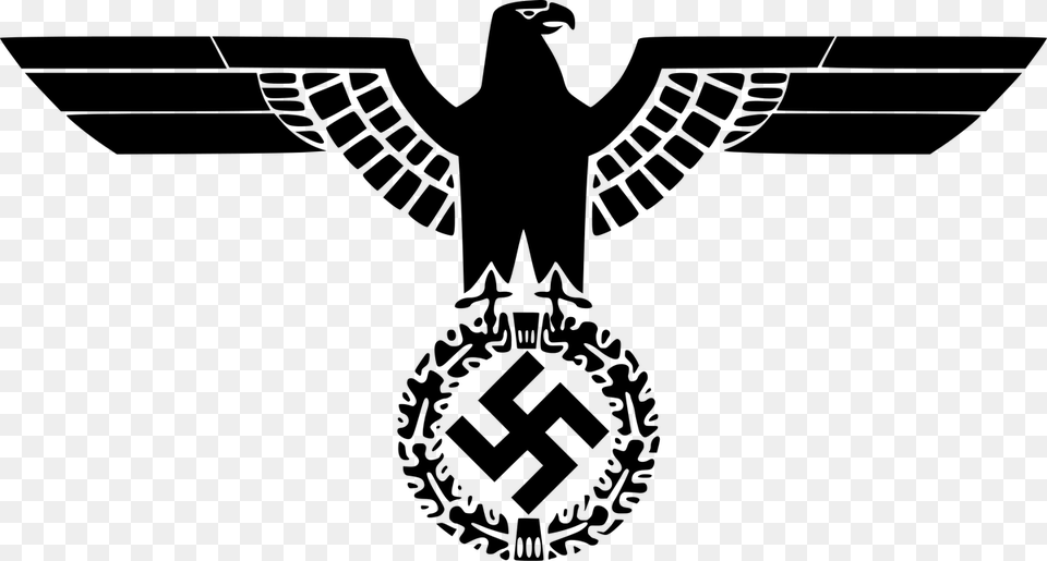 Nazi Eagle Nazi Eagle Vector, Gray Png