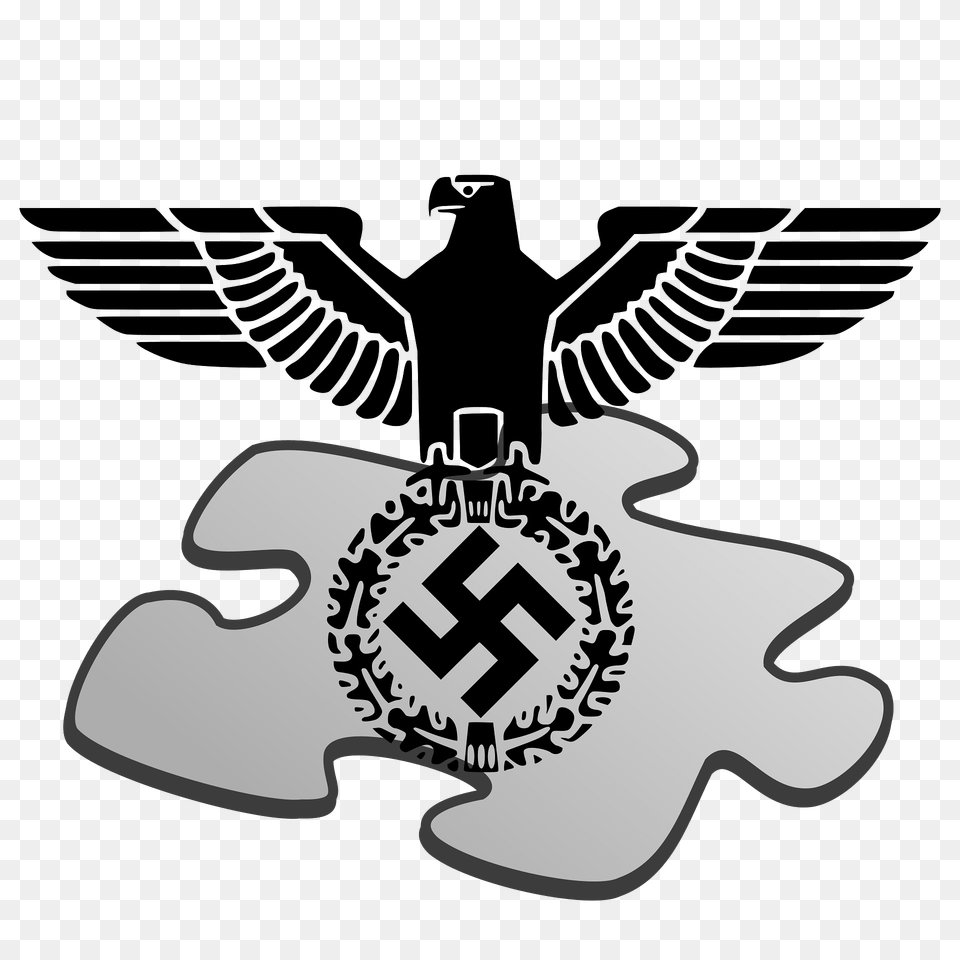 Nazi Germany Template Clipart, Emblem, Symbol, Logo, Animal Free Transparent Png