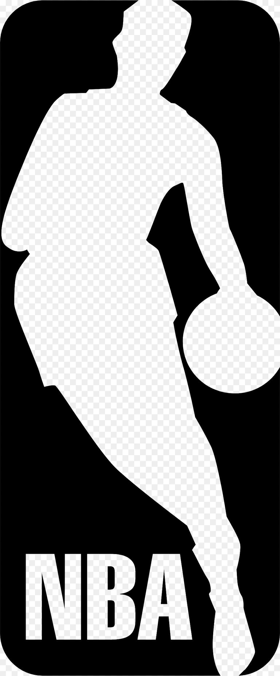 Nba, Silhouette, Stencil, Adult, Male Png