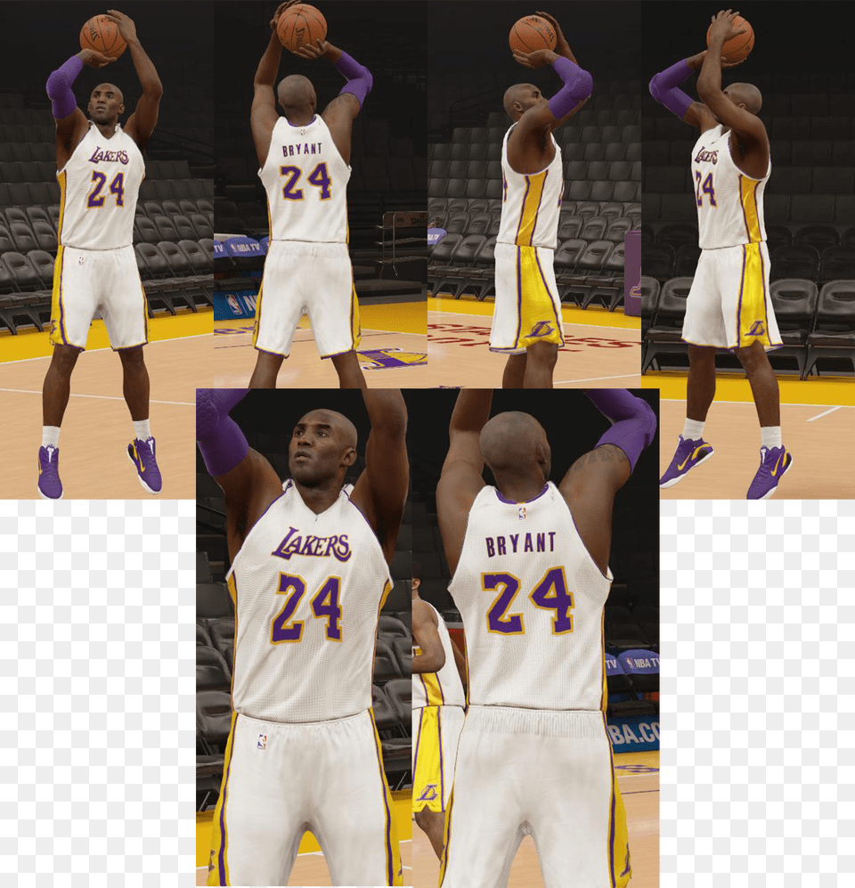 Nba 2k15 Is A Basketball Simulation Video Game Published Jersey Alternate Lakers 2016, Person, People, Ball, Male Free Png