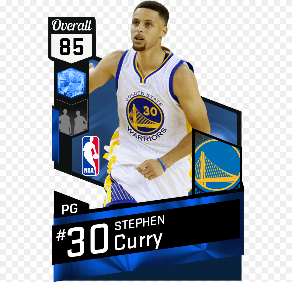 Nba 2k17 Gold Badge Transparent Steph Curry, Adult, Person, People, Man Png