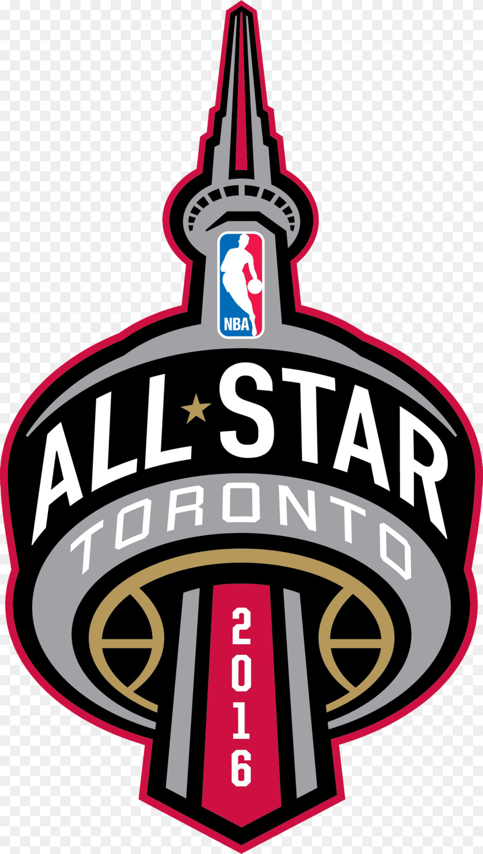 Nba All Star Game Toronto, Logo, Architecture, Building, Spire Free Png Download
