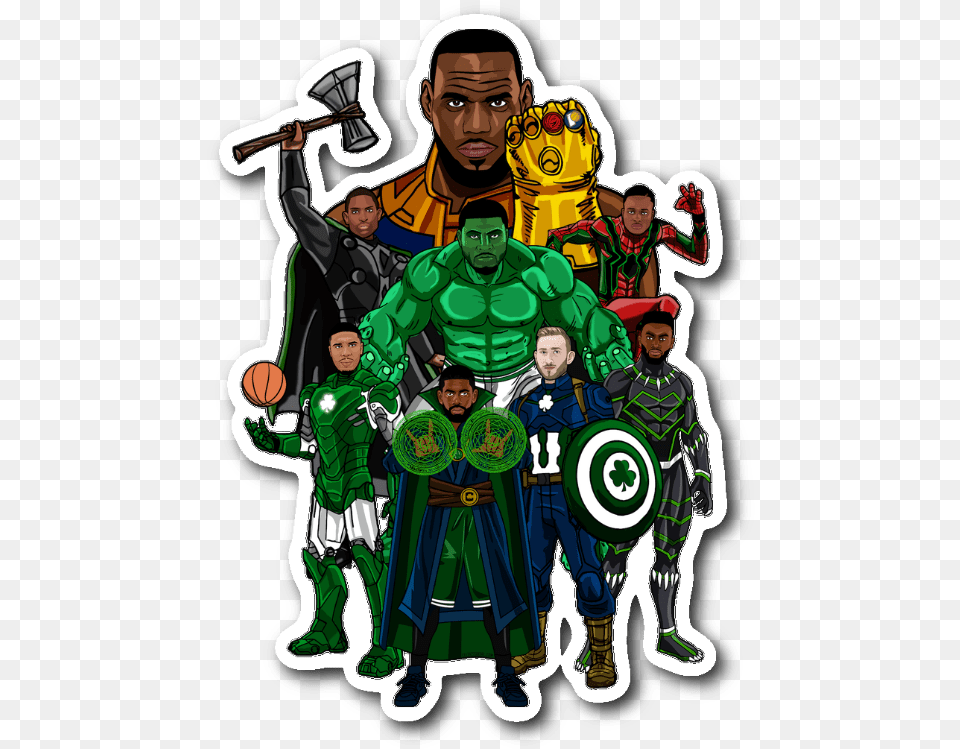 Nba Avengers Infinity War, Person, People, Clothing, Costume Png Image