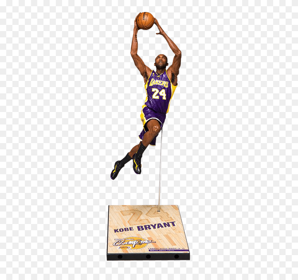 Nba Basketball Kobe Bryant Nba Finals Action Figure, Adult, Person, Man, Male Free Transparent Png