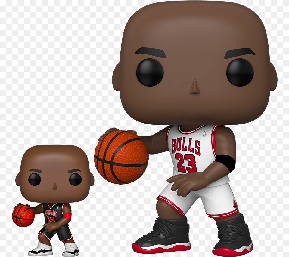 Nba Basketball Michael Jordan 10 Funko Pop Vinyl Figure Michael Jordan Pop 10 Inch, Boy, Child, Person, Male Free Png Download