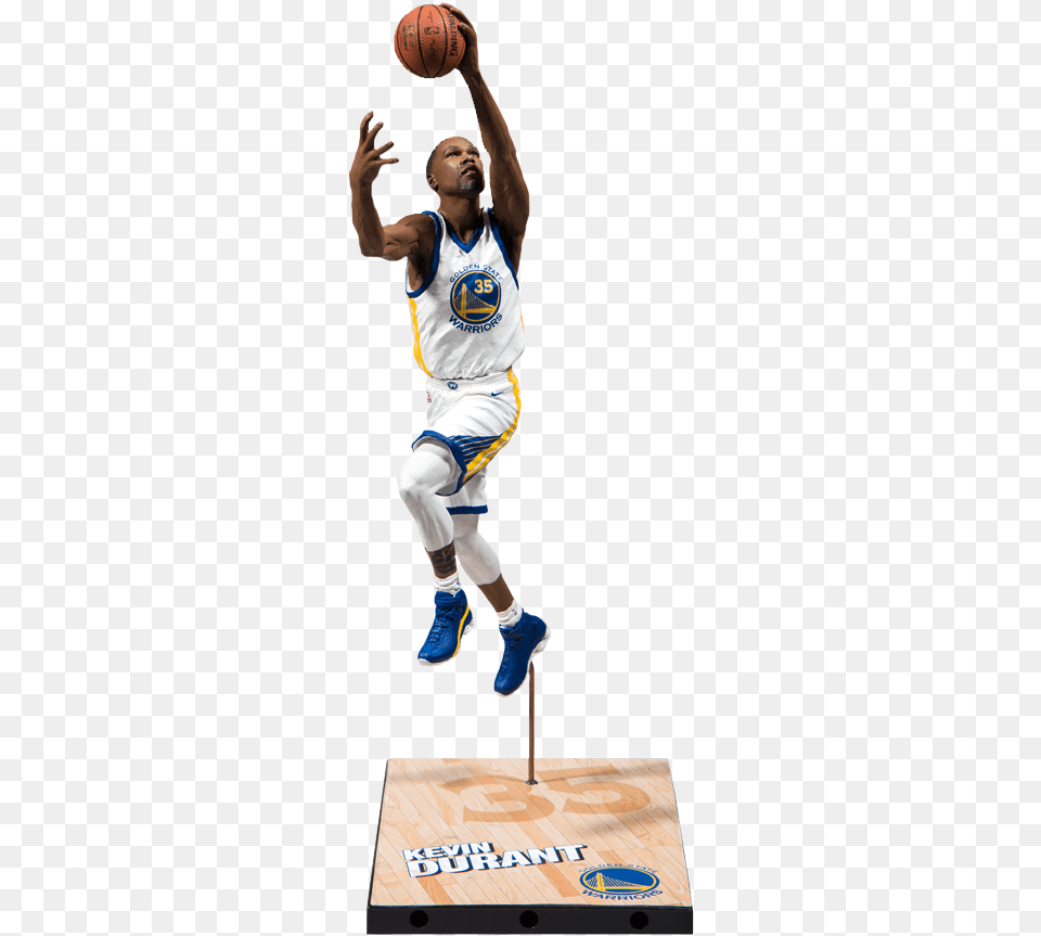 Nba Basketball Nba Kevin Durant Figure, Adult, Shoe, Person, Man Png