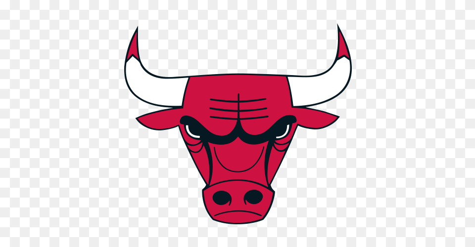 Nba Basketball Team Logos Chicago Bulls, Animal, Bull, Mammal, Cattle Png