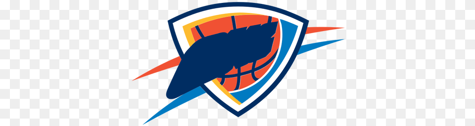 Nba Basketball Team Logos Oklahoma City Thunder Logo, Emblem, Symbol, Aircraft, Airplane Png Image