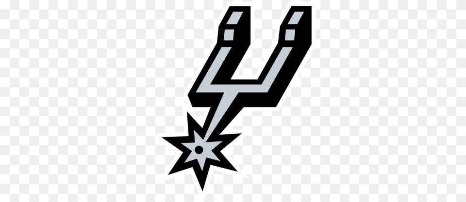 Nba Basketball Team Logos San Antonio Spurs Espn, Symbol, Emblem Free Png Download