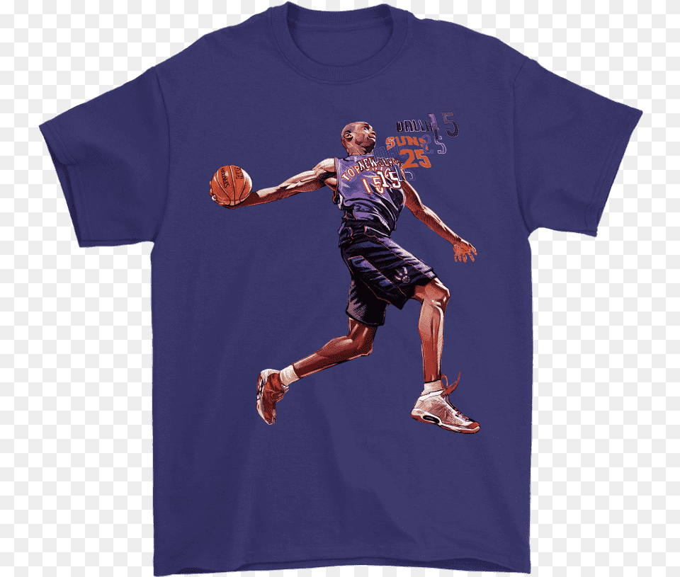 Nba Basketball Vince Carter Over The Years Shirt Shirts Mariah Carey Christmas T Shirt, T-shirt, Clothing, Ball, Sport Free Transparent Png
