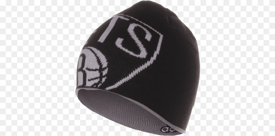 Nba Brooklyn Nets Winter Beanie Knit Beanie, Cap, Clothing, Hat, Swimwear Free Png