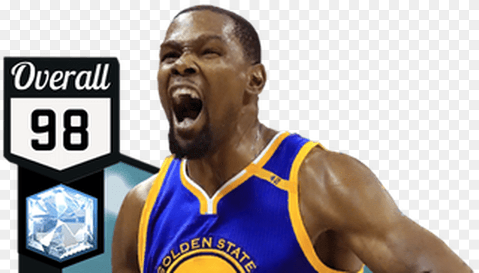 Nba Card Kevin Durant, Face, Head, Person, Adult Free Png