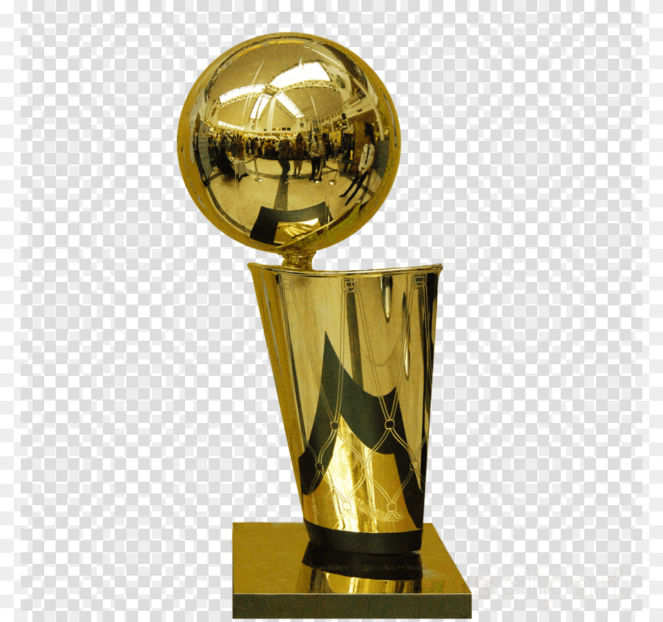 Nba Championship Trophy, Person Free Png Download
