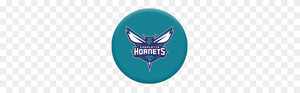 Nba Charlotte Hornets Popsockets Grip, Badge, Logo, Symbol, Emblem Png Image
