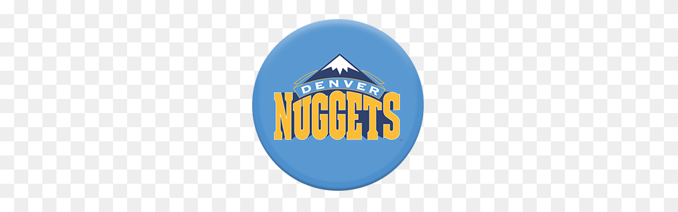 Nba Denver Nuggets Popsockets Grip, Badge, Logo, Symbol, Food Free Transparent Png