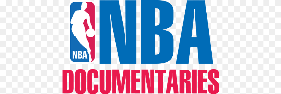 Nba Documentaries Nba Logo Horizontal, Person, Face, Head, Text Free Transparent Png