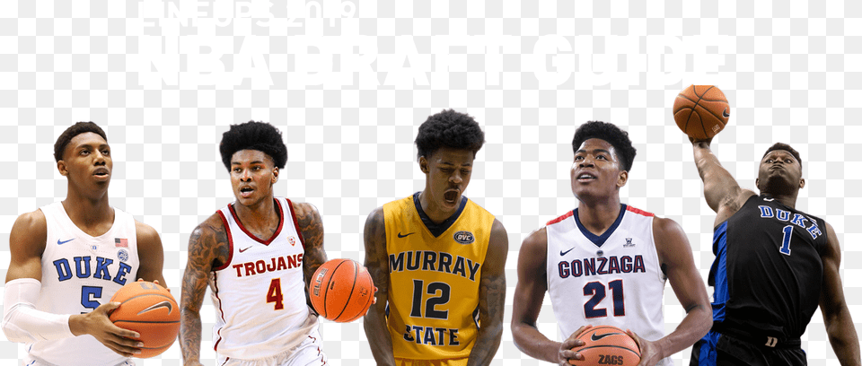 Nba Draft Guide 2019 Mock Draft Updated Nba Player 2019, Person, People, Adult, Playing Basketball Free Transparent Png