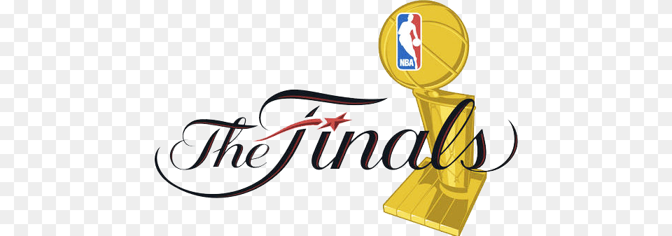 Nba Finals Logo Nba Finals 2017 Logo, Text, Gold, Trophy Free Transparent Png