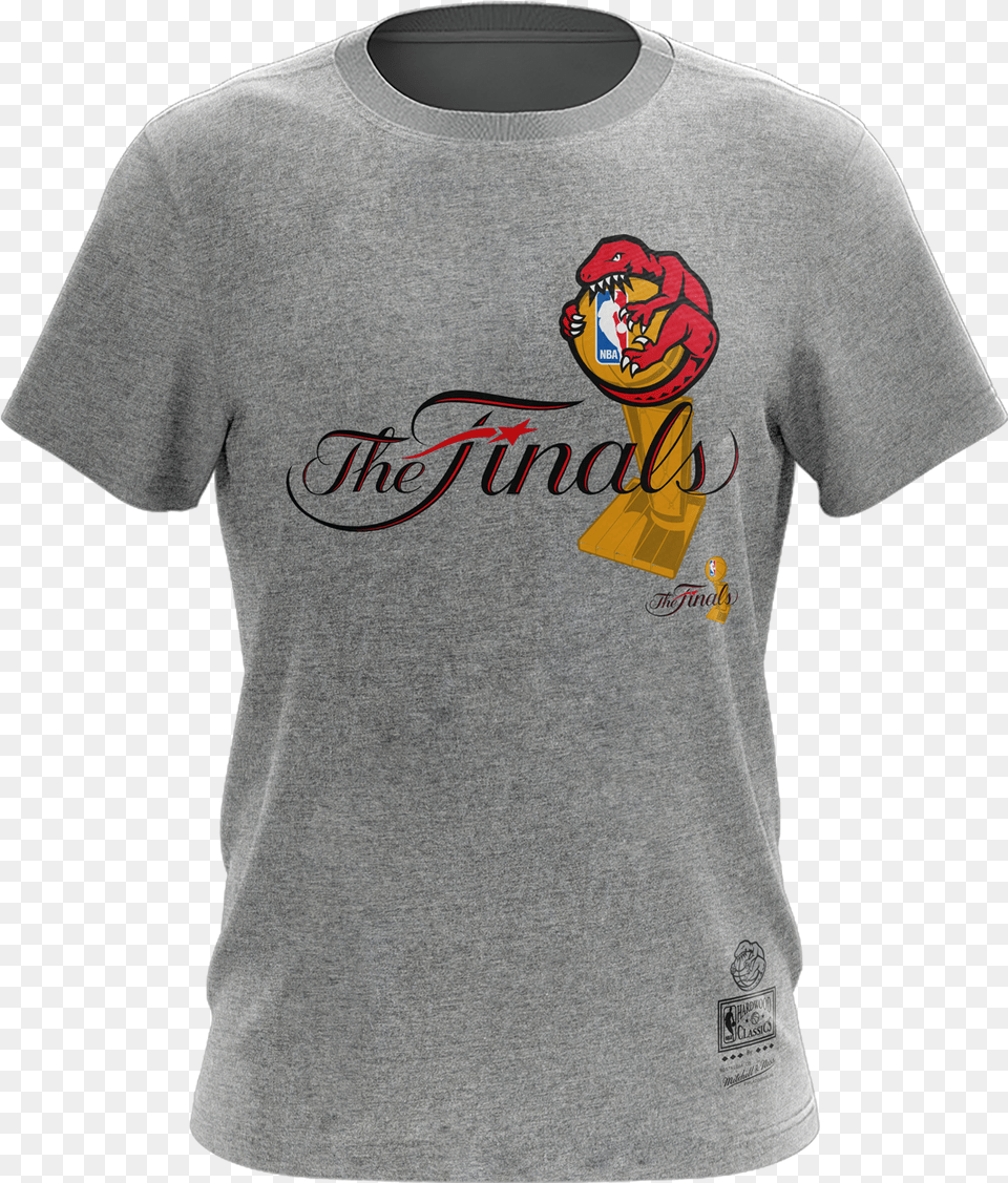 Nba Finals Trophy Logo, Clothing, Shirt, T-shirt Free Transparent Png